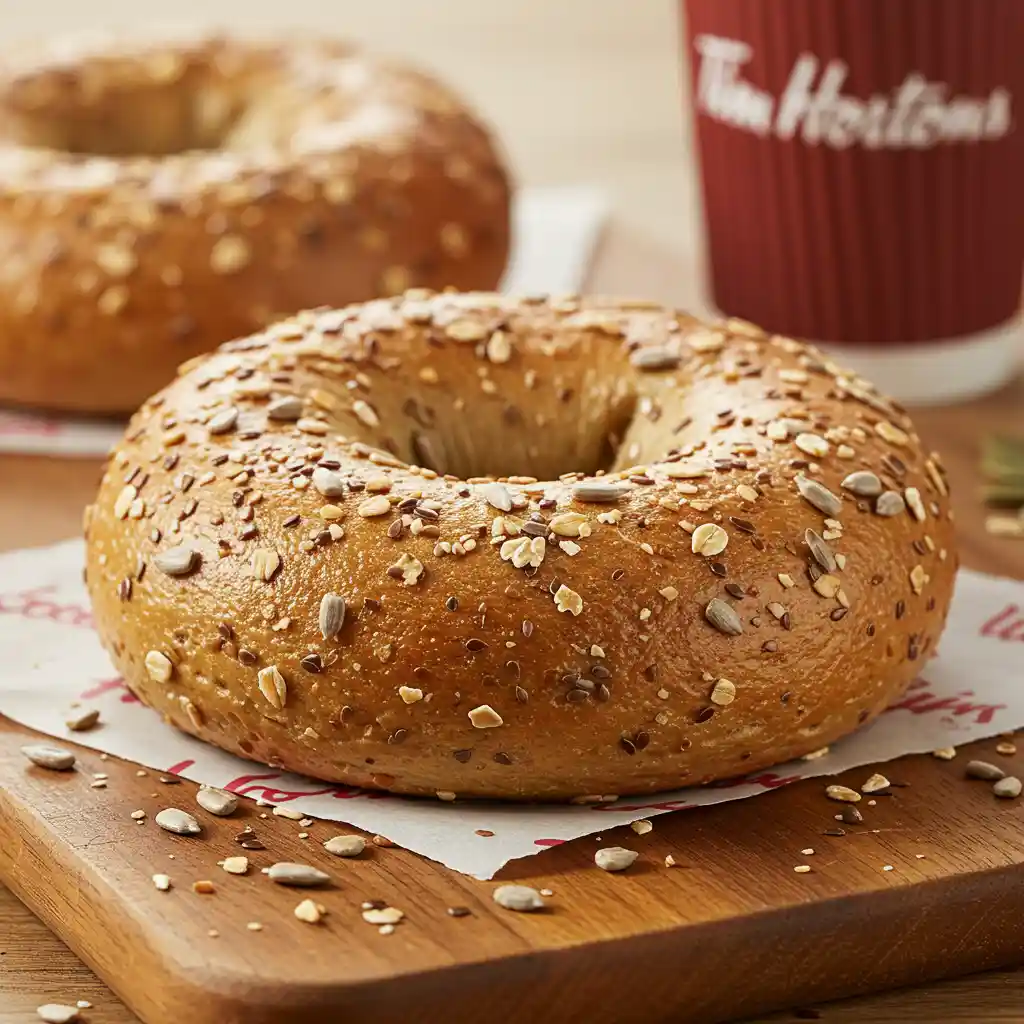 12 Grain Bagel – Tim Hortons Wholesome, Nutty Breakfast Treat
