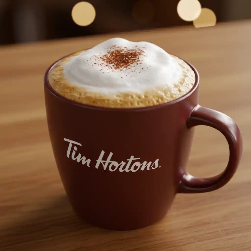 Tim Hortons Cappuccino – Classic Espresso with Frothy Milk