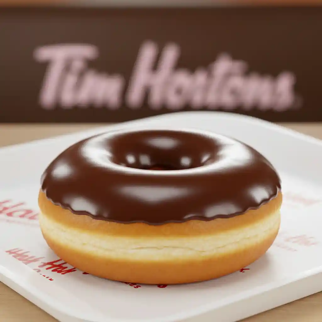 Chocolate Dip Donut – Tim Hortons Chocolate Glazed Favorite