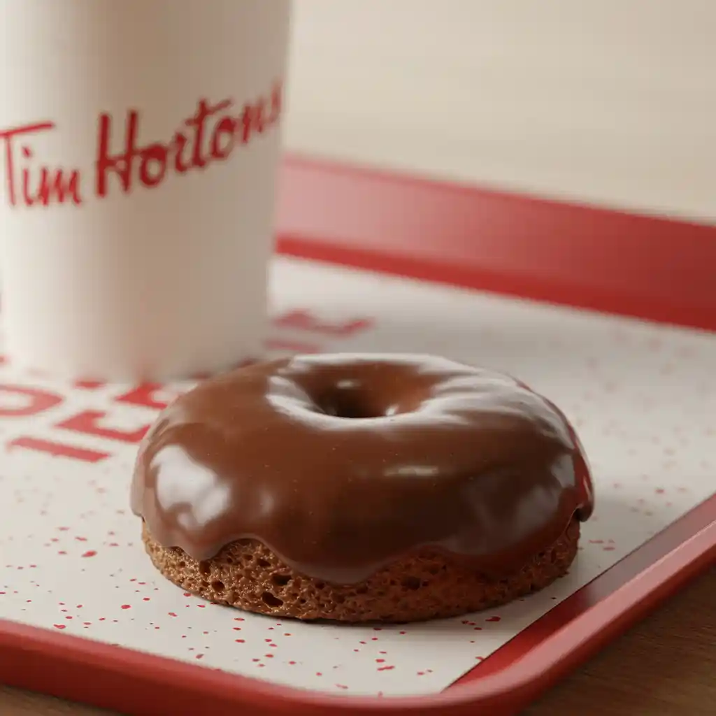Chocolate Glazed Timbit – A Mini Chocolate Treat from Tim Hortons