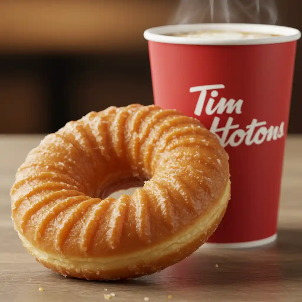 Honey Cruller Donut – Tim Hortons Light, Sweet Spiral Bliss
