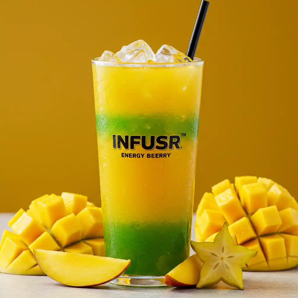 Mango Starfruit Infusr Energy Beverage – A Sparkling Boost from Tim Hortons