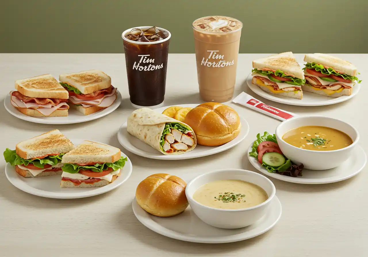 Tim Hortons Canada Lunch Menu 2025: Prices, Nutrition, and Top Picks